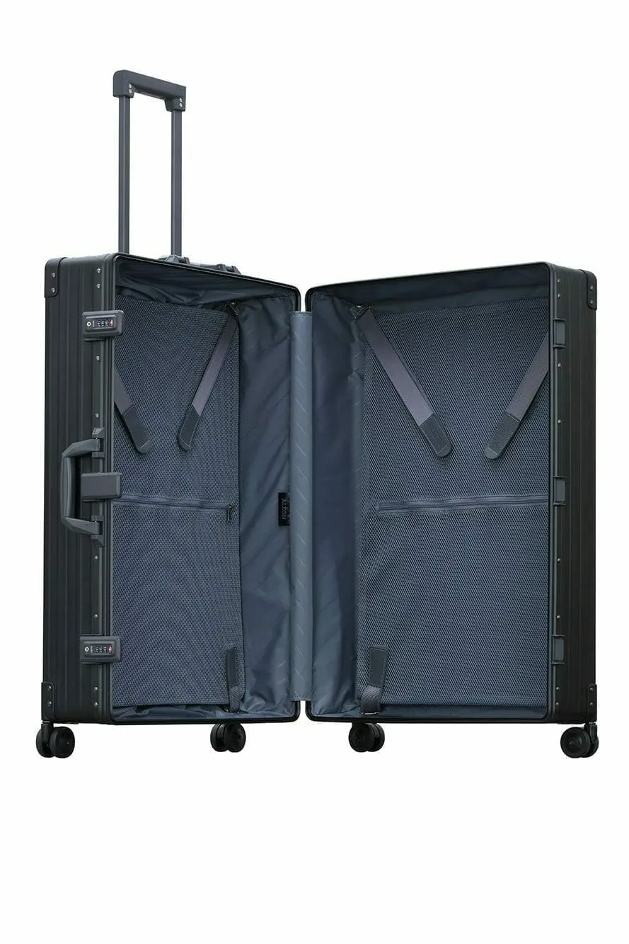 Aleon Aircraft Grade Aluminum 32″ Luggage Macro Plus Traveler Large Suitcase