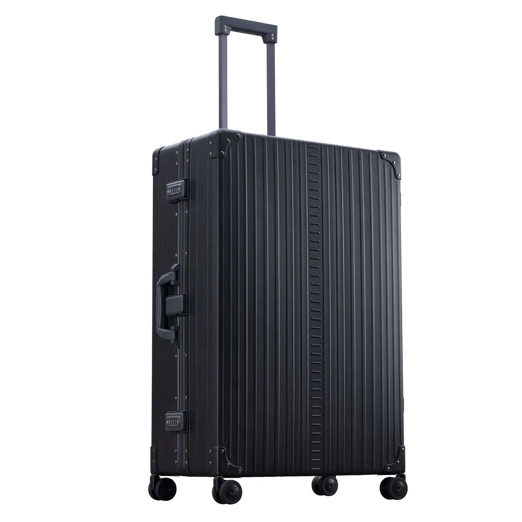 Aleon Aircraft Grade Aluminum 32″ Luggage Macro Plus Traveler Large Suitcase