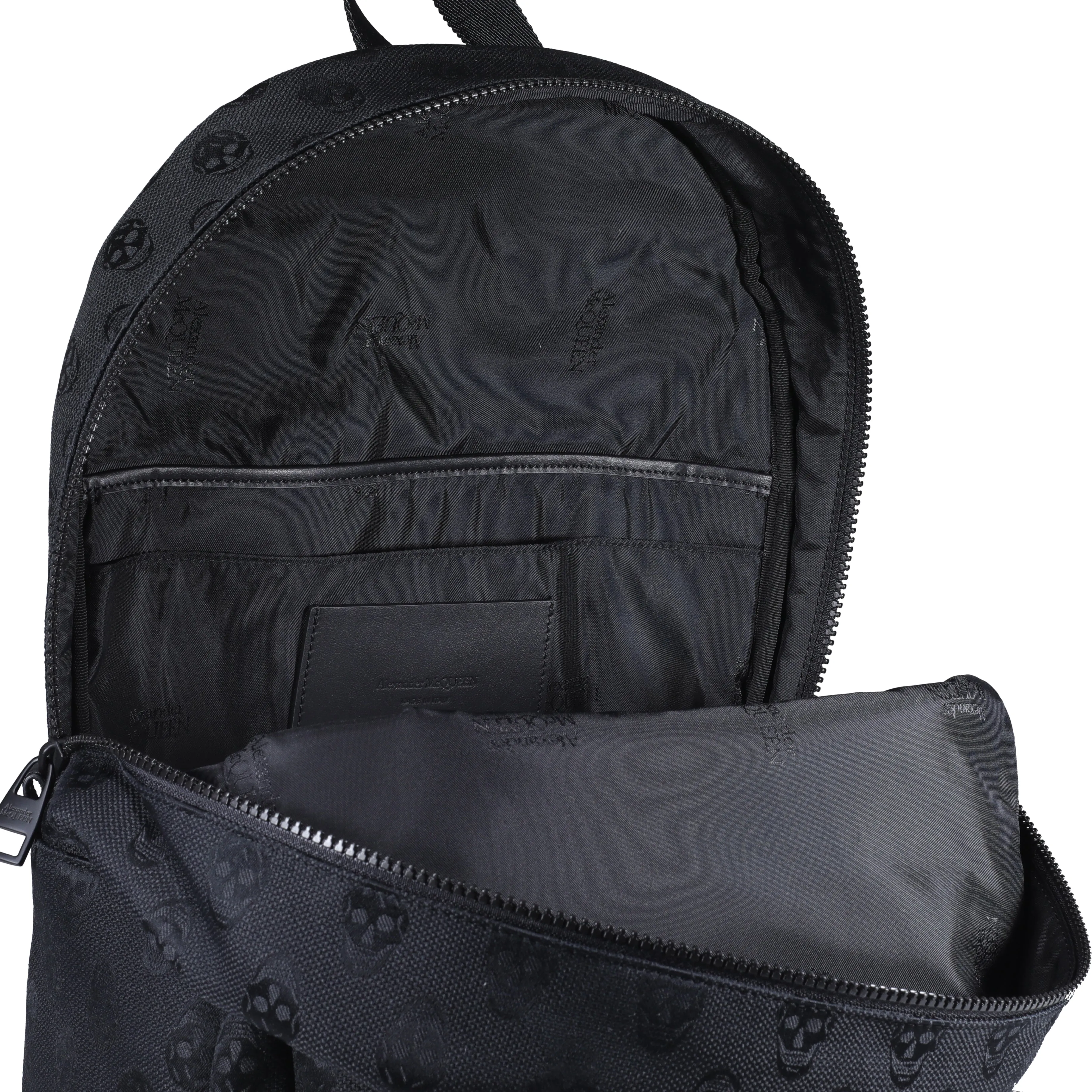 Alexander McQueen Skull Printed Backpack