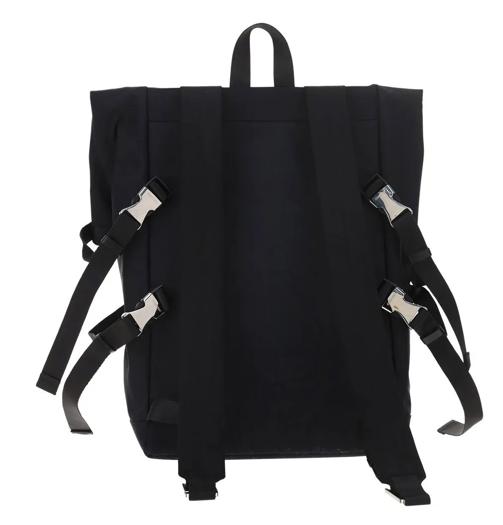 Ambush Logo-Patch Zipped Foldover Backpack