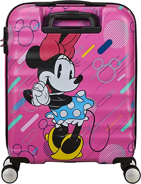 American Tourister Disney Wavebreaker Carry-On Spinner Luggage - Minnie Future Pop