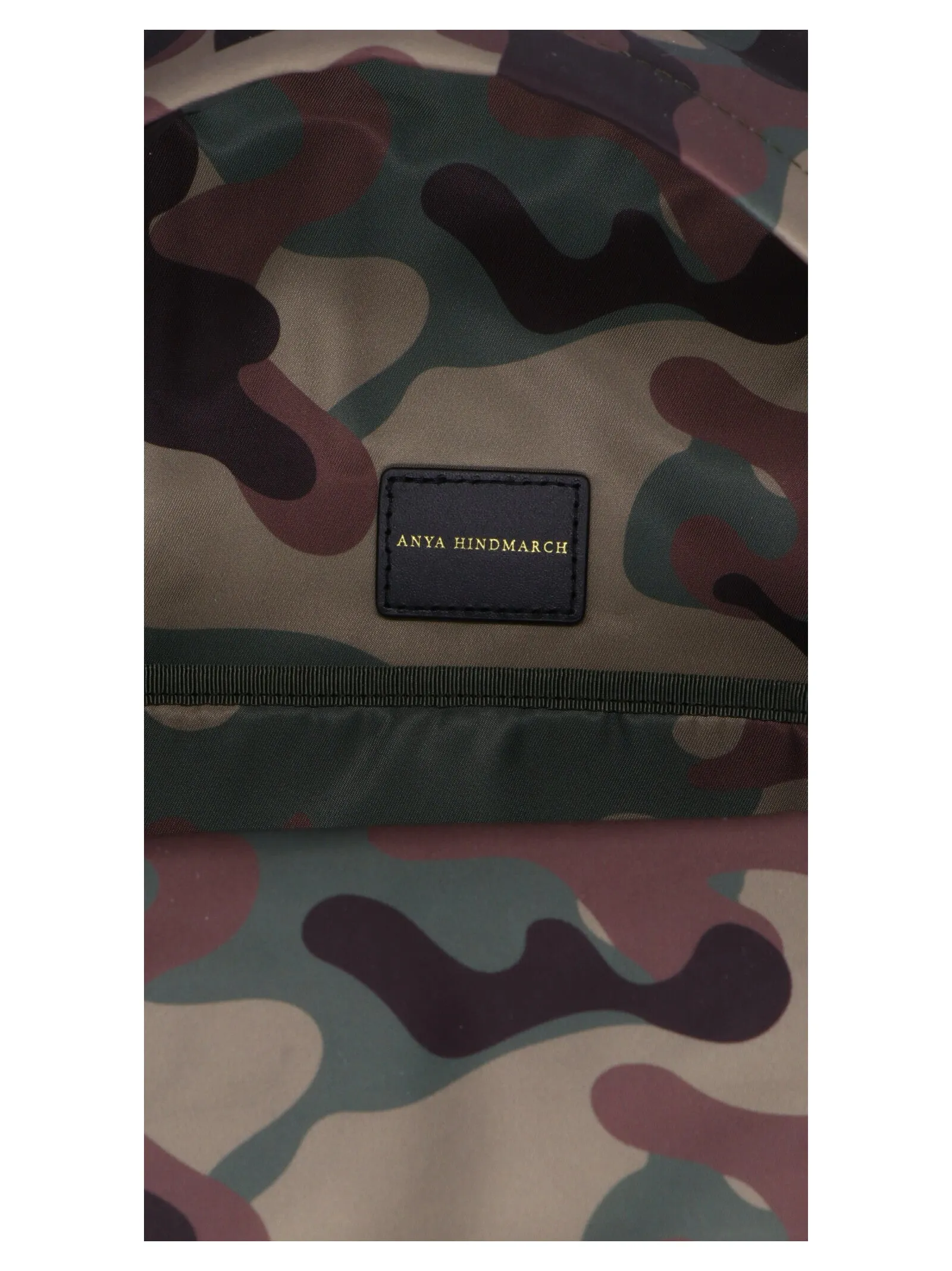 Anya Hindmarch Eyes Camouflage Zipped Backpack