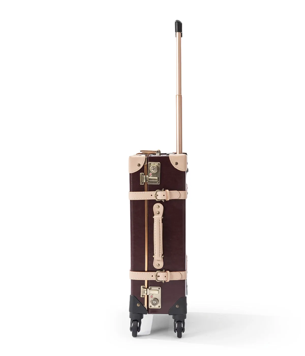 Aristocratic Leather Carry-on - Burgundy
