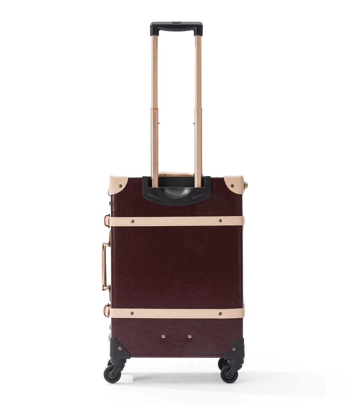 Aristocratic Leather Carry-on - Burgundy
