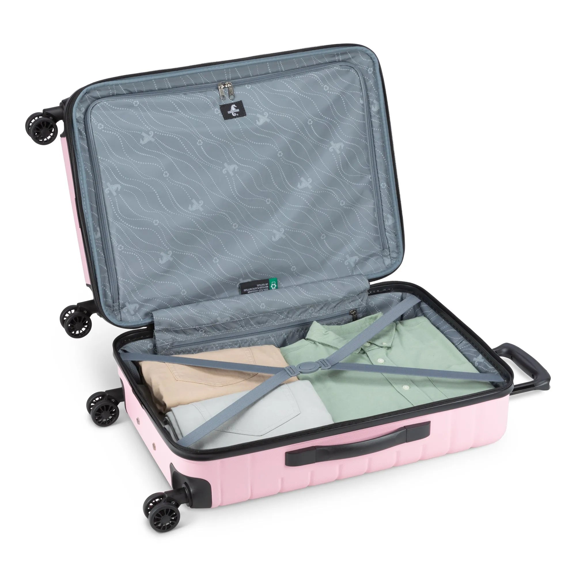Atlantic Riptide Spinner Medium Expandable Luggage