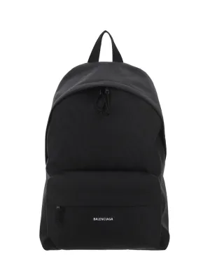 Balenciaga Explorer Logo Patched Backpack