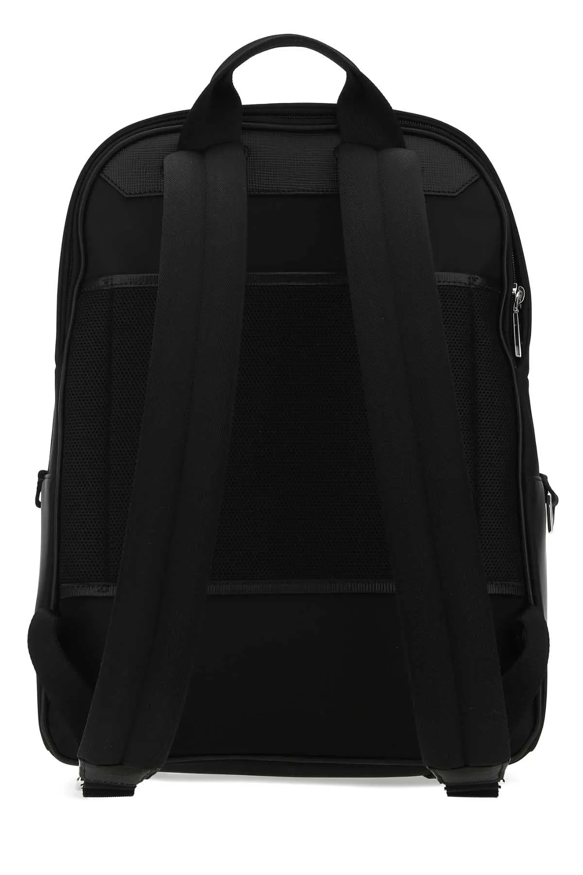Bally Logo Patch Zip-Up Backpack