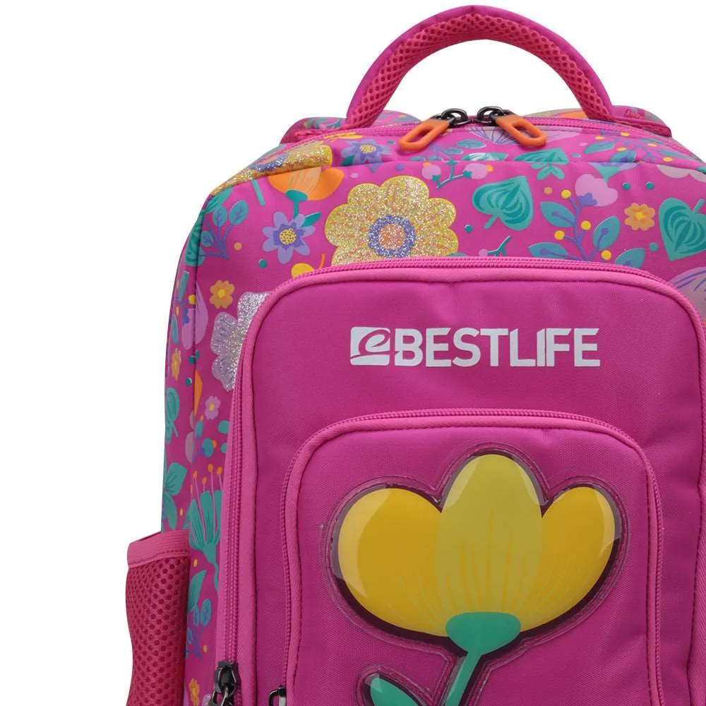 Bestlife Flower Kids School Backpack