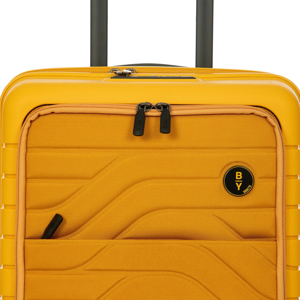 Bric's B Y Ulisse Expandable Spinner with Pocket - 21" Mango