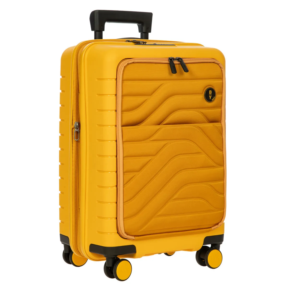 Bric's B Y Ulisse Expandable Spinner with Pocket - 21" Mango