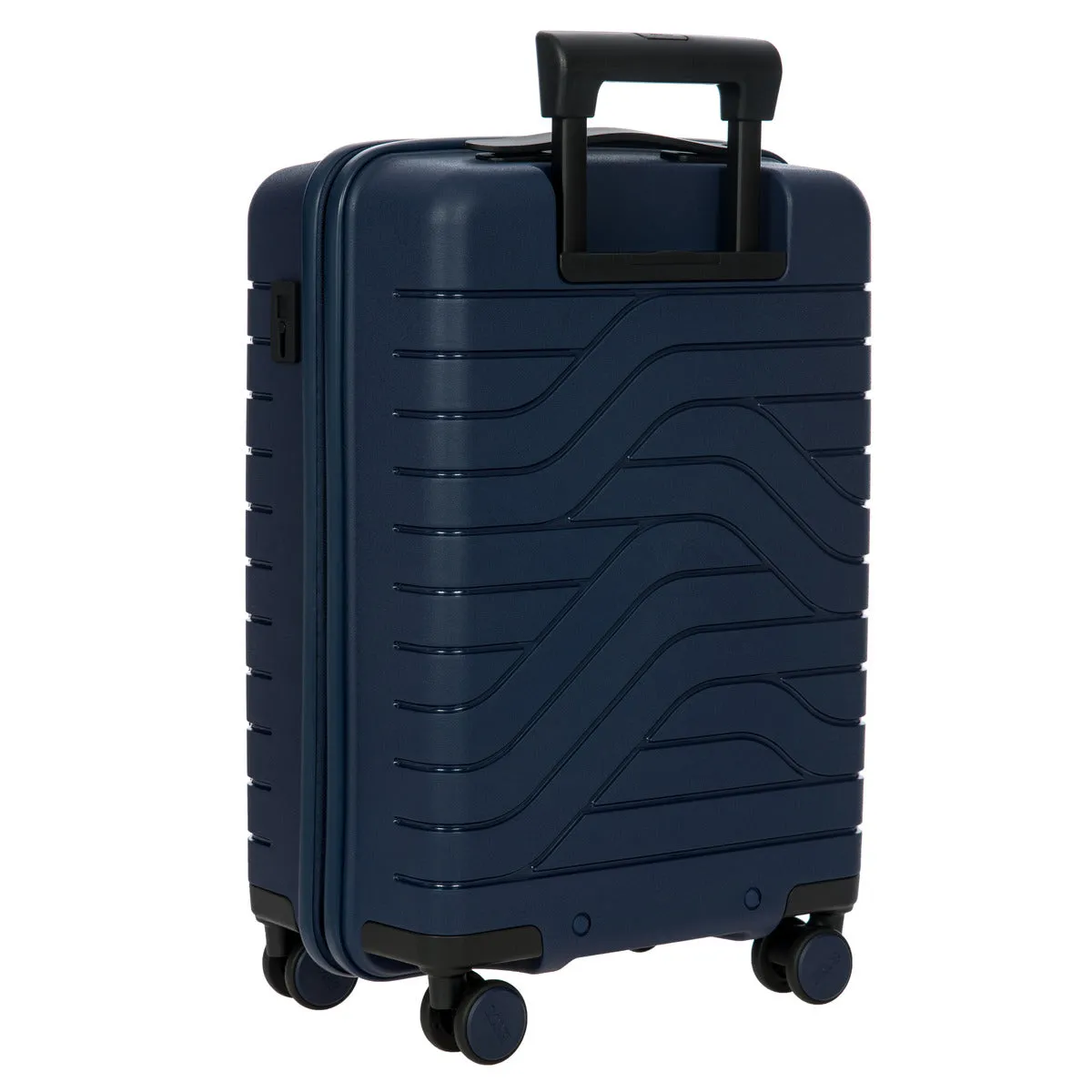 Bric's B Y Ulisse Expandable Spinner with Pocket - 21" Ocean Blue