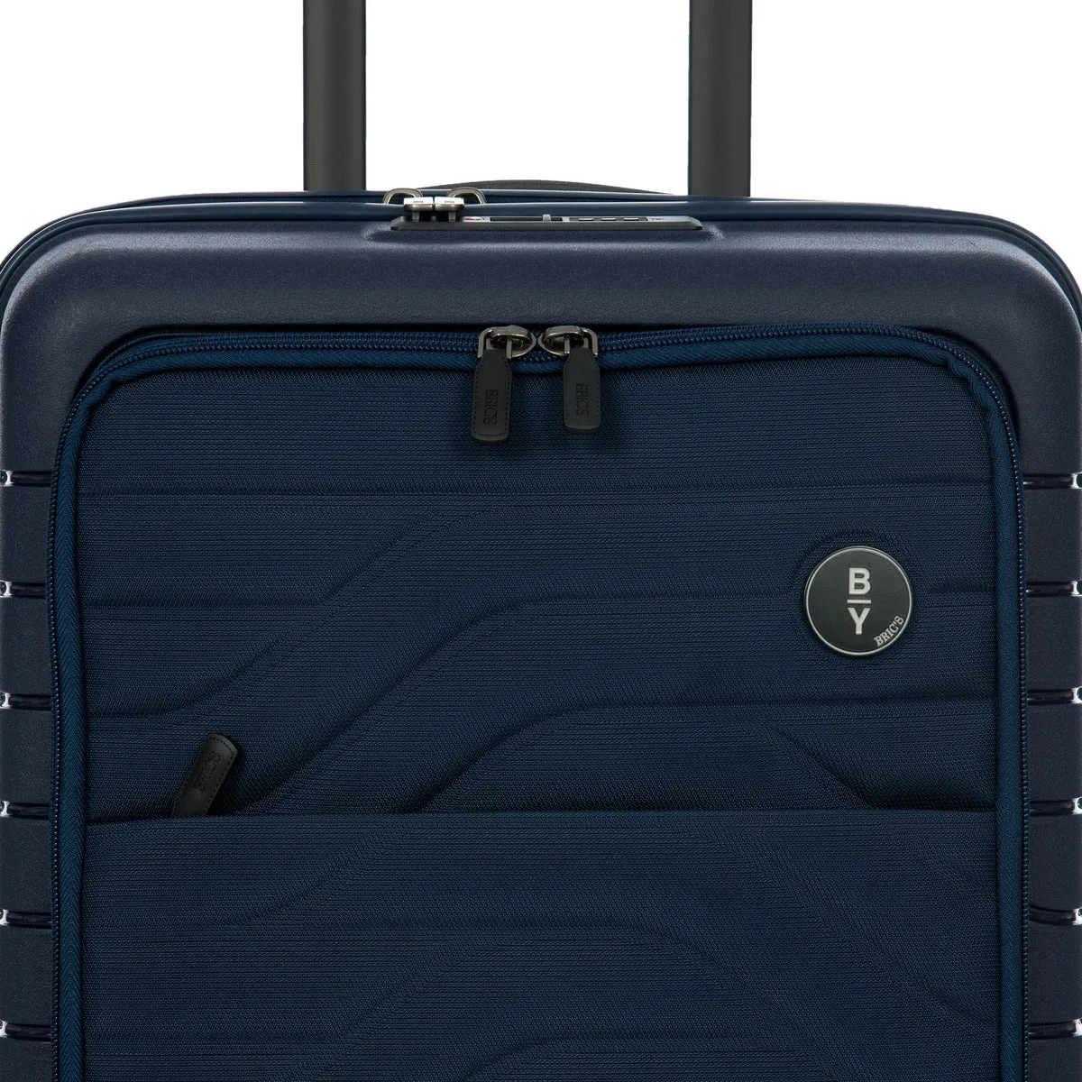 Bric's B Y Ulisse Expandable Spinner with Pocket - 21" Ocean Blue