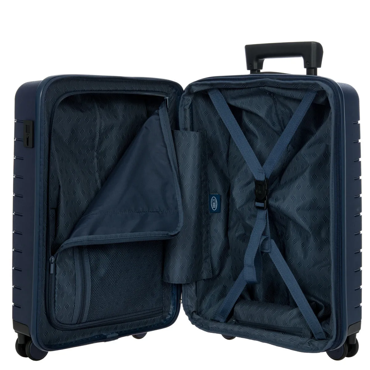 Bric's B Y Ulisse Expandable Spinner with Pocket - 21" Ocean Blue