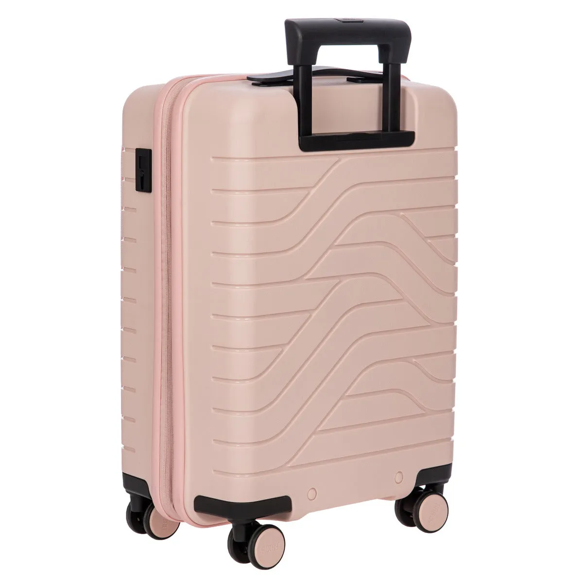 Bric's B Y Ulisse Expandable Spinner with Pocket - 21" Pearl Pink