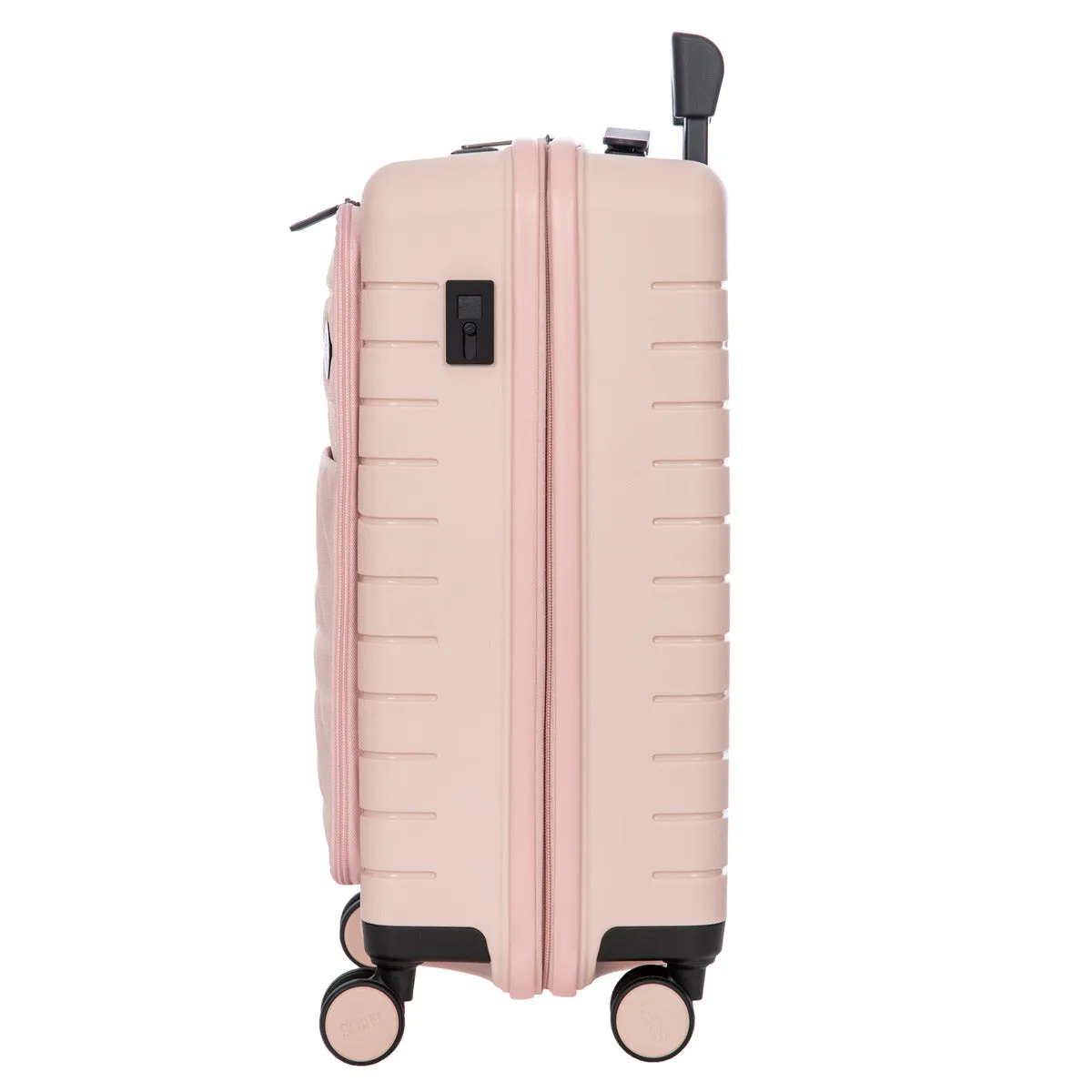 Bric's B Y Ulisse Expandable Spinner with Pocket - 21" Pearl Pink