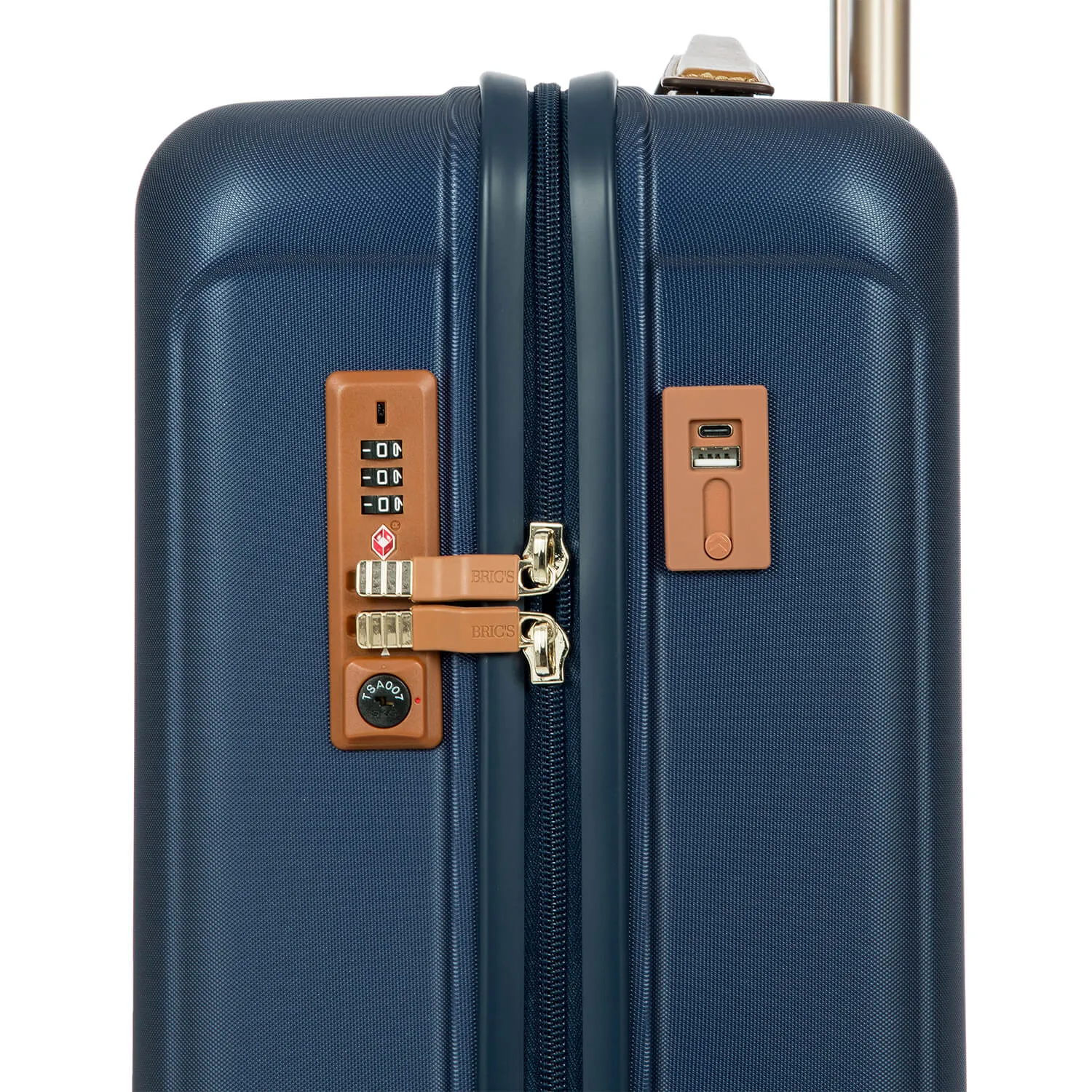 Bric's Capri 21" Spinner - Matte Blue