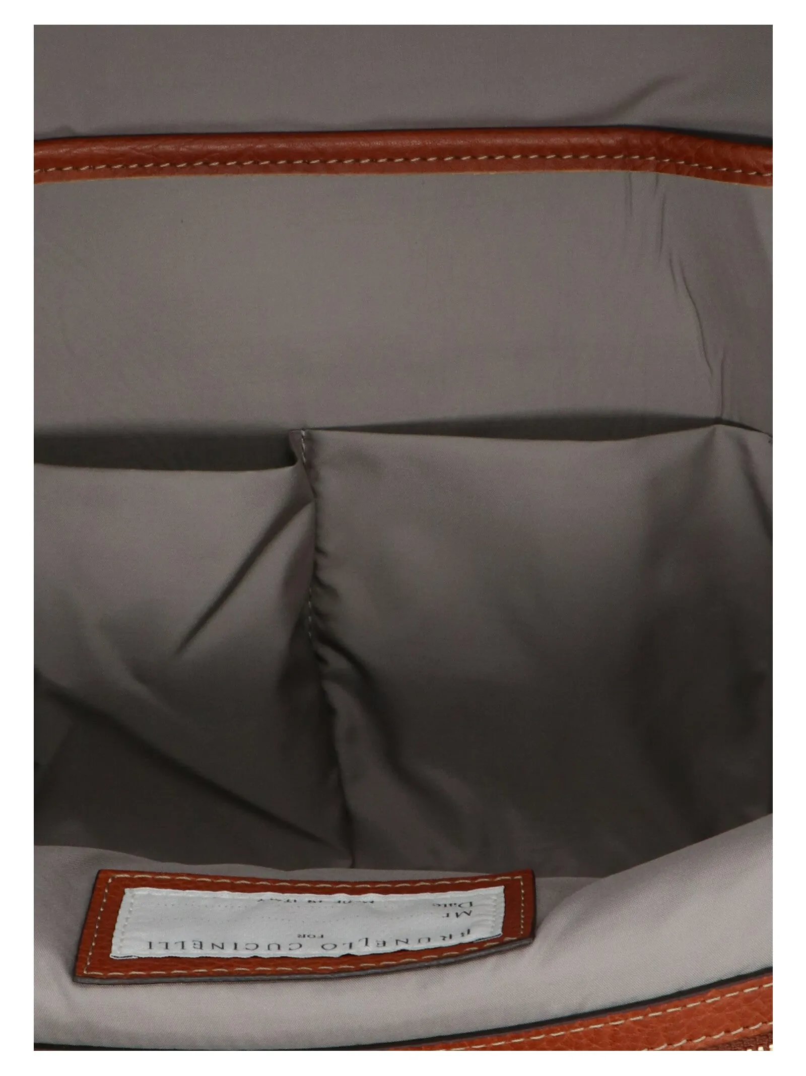 Brunello Cucinelli Zipped Backpack