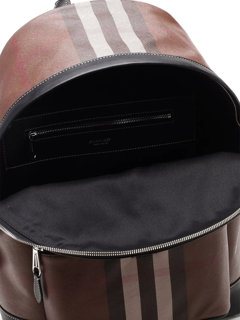 Burberry Check Print Backpack