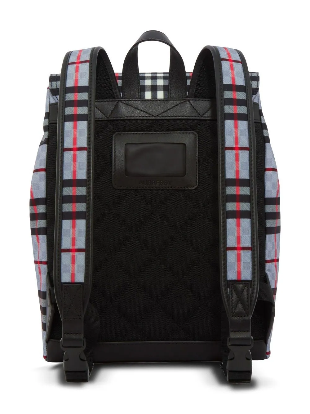 Burberry Kids Vintage Check Pattern Logo Printed Backpack