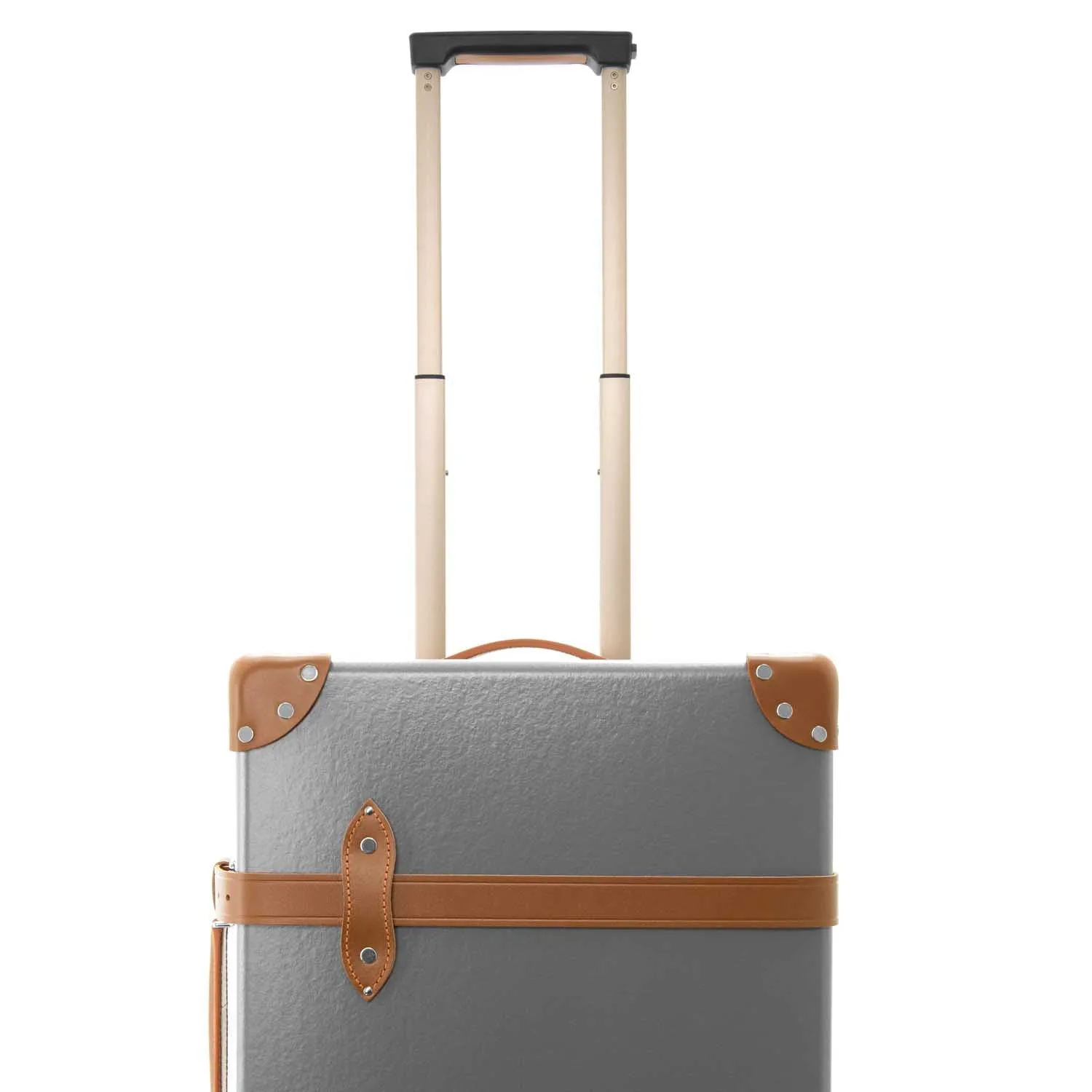 Centenary · Carry-On - 4 Wheels | Grey/Caramel/Chrome