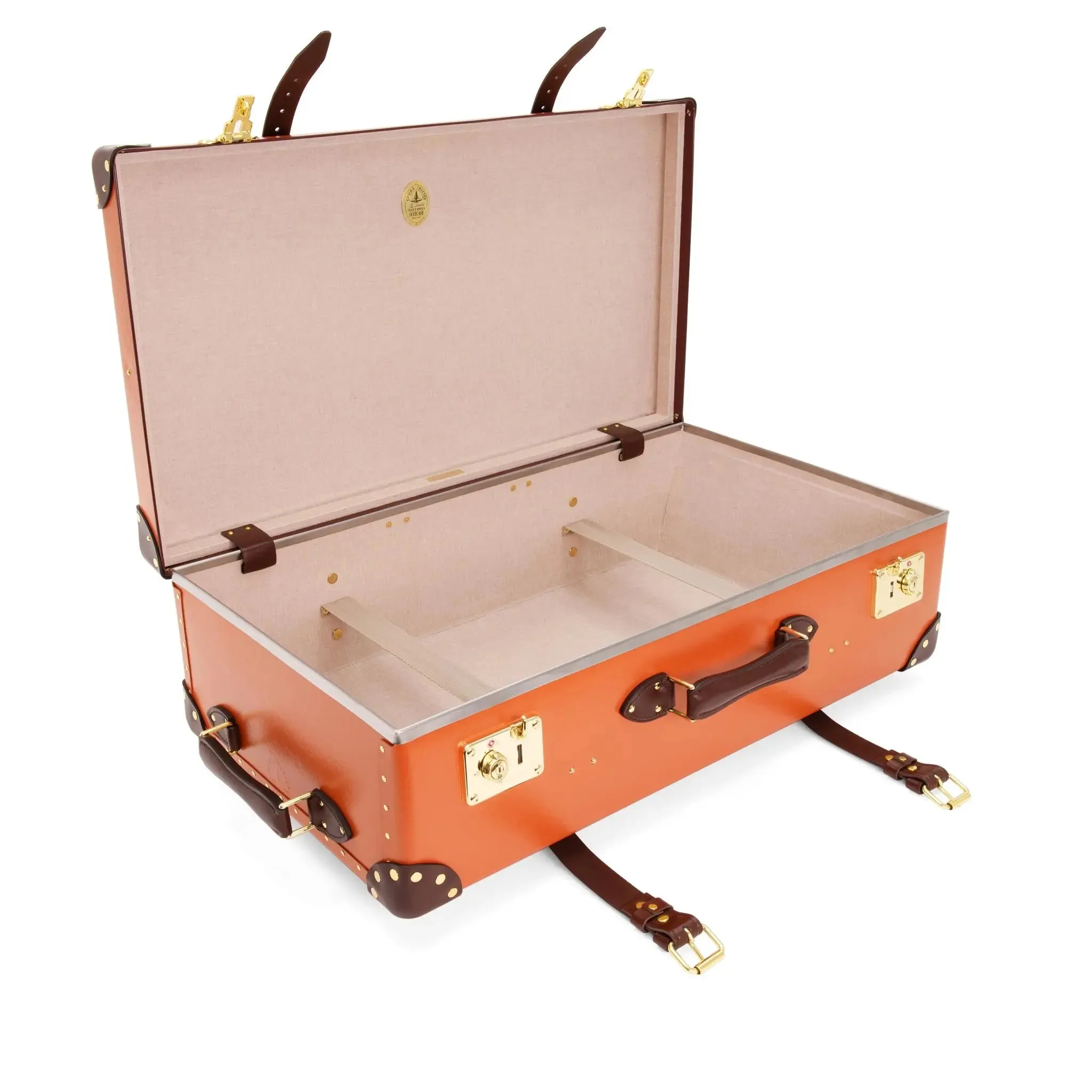 Centenary · Large Check-In - 2 Wheels | Marmalade/Brown