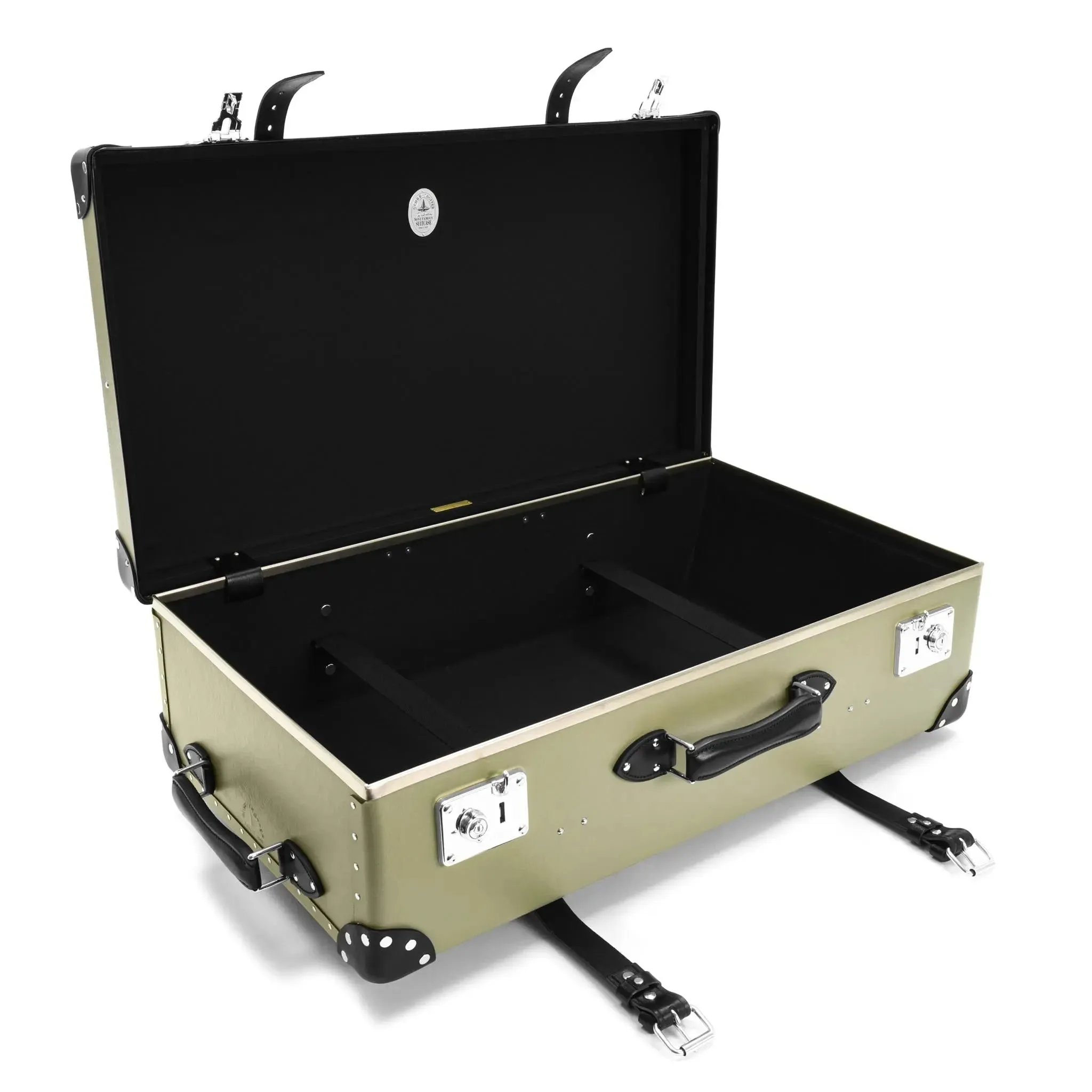 Centenary · Large Check-In - 2 Wheels | Olive/Black/Chrome