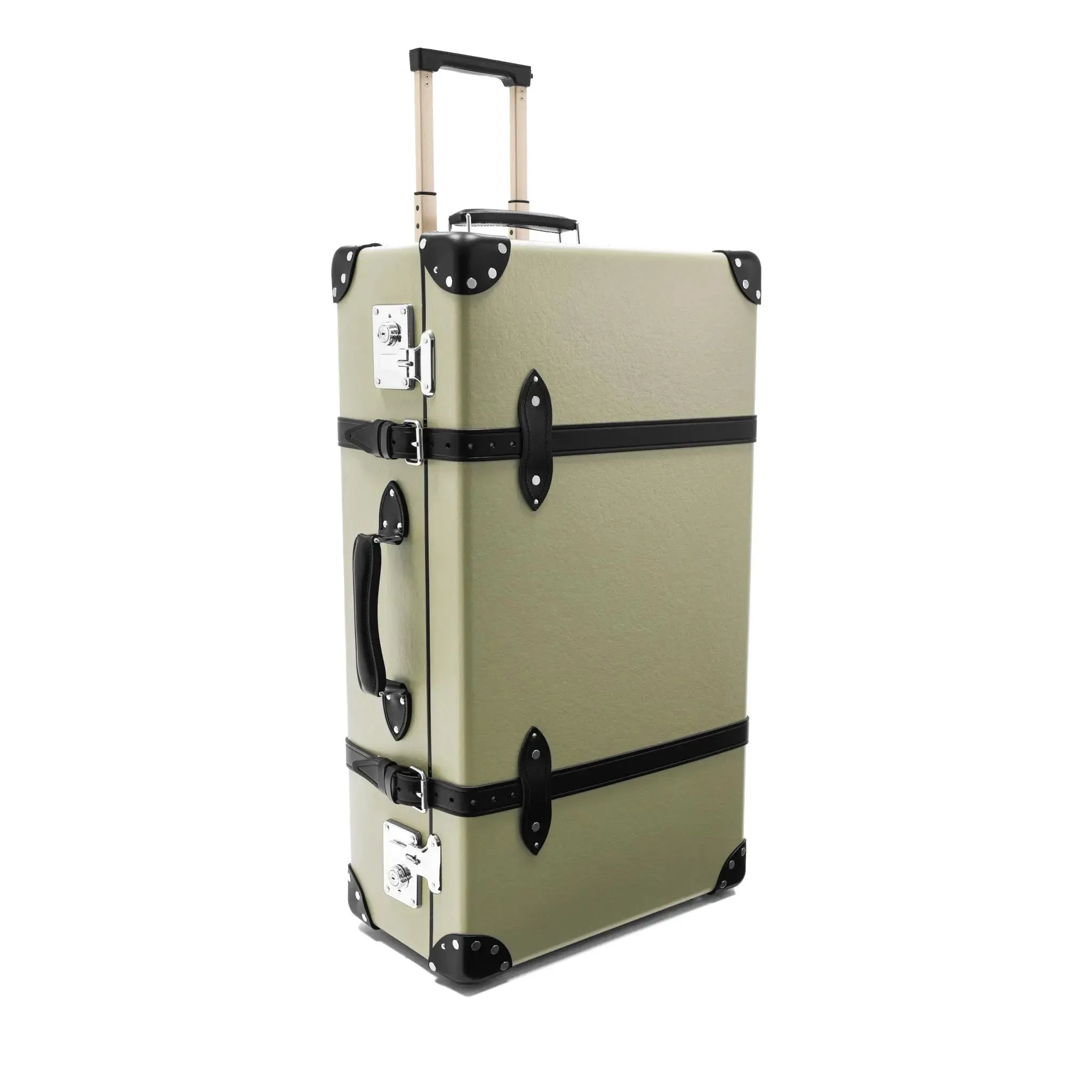 Centenary · Large Check-In - 2 Wheels | Olive/Black/Chrome
