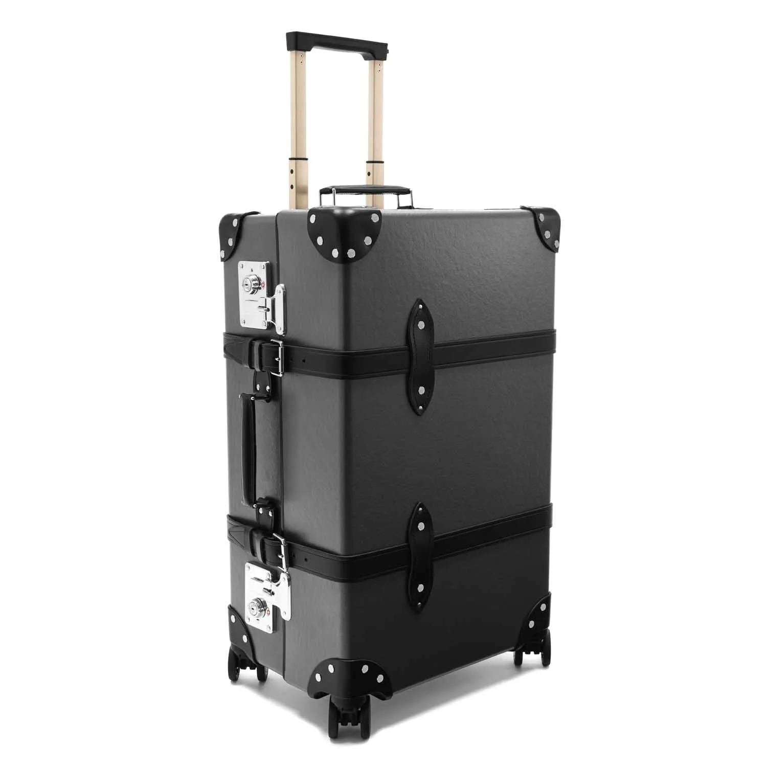Centenary · Medium Check-In - 4 Wheels | Charcoal/Black/Chrome