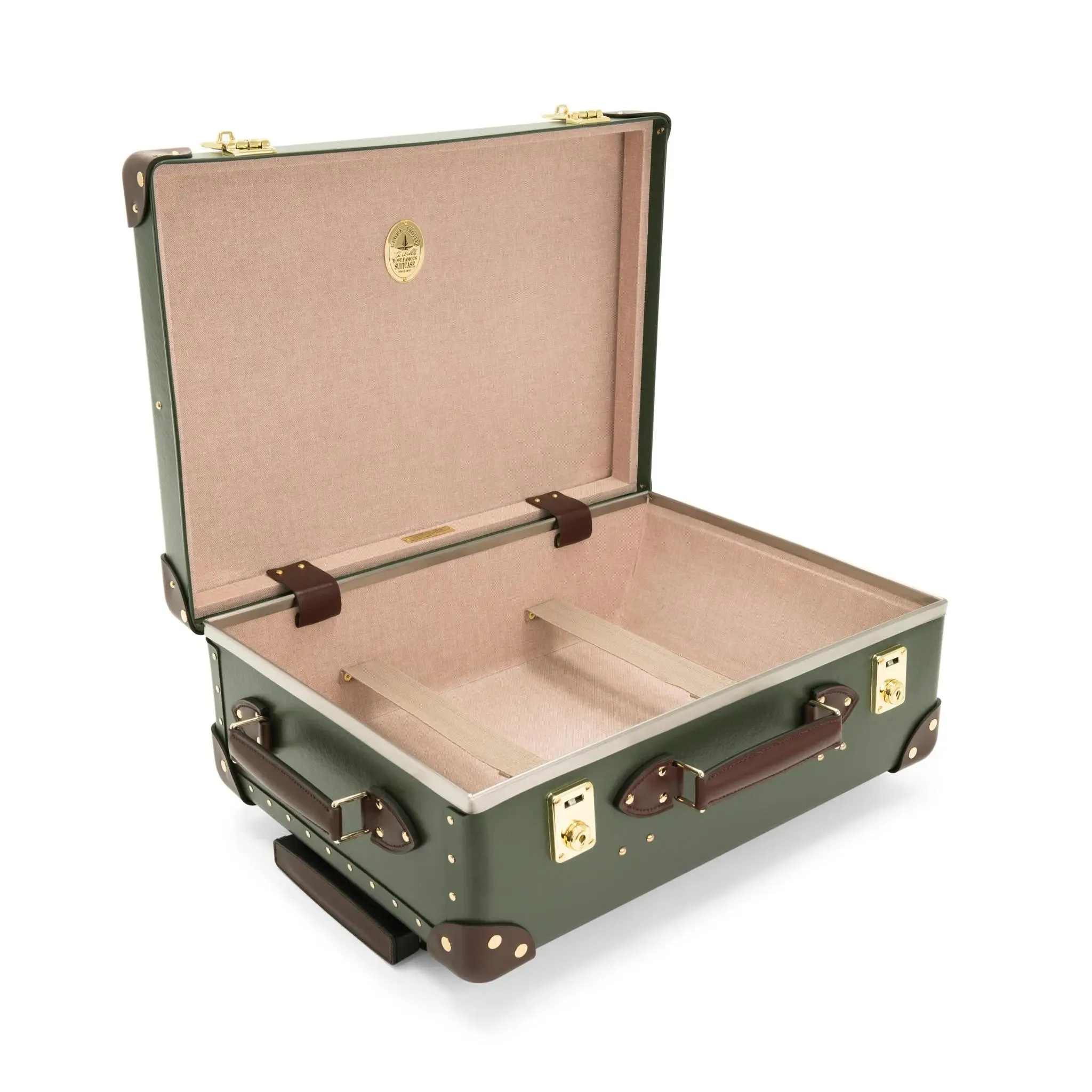 Centenary · Small Carry-On - 2 Wheels | Green/Brown