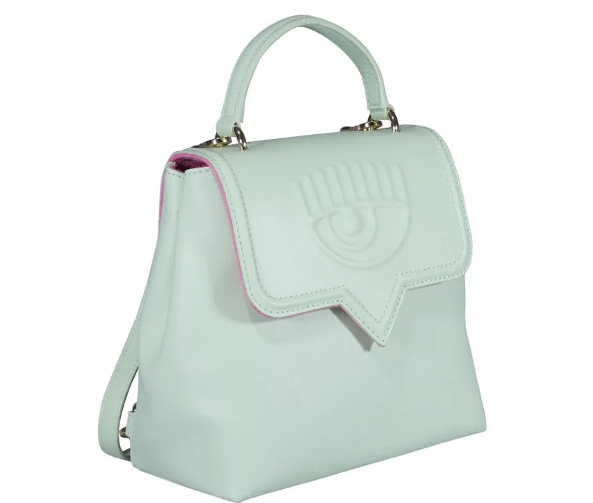 Chiara Ferragni Eyelike Small Top Handle Backpack