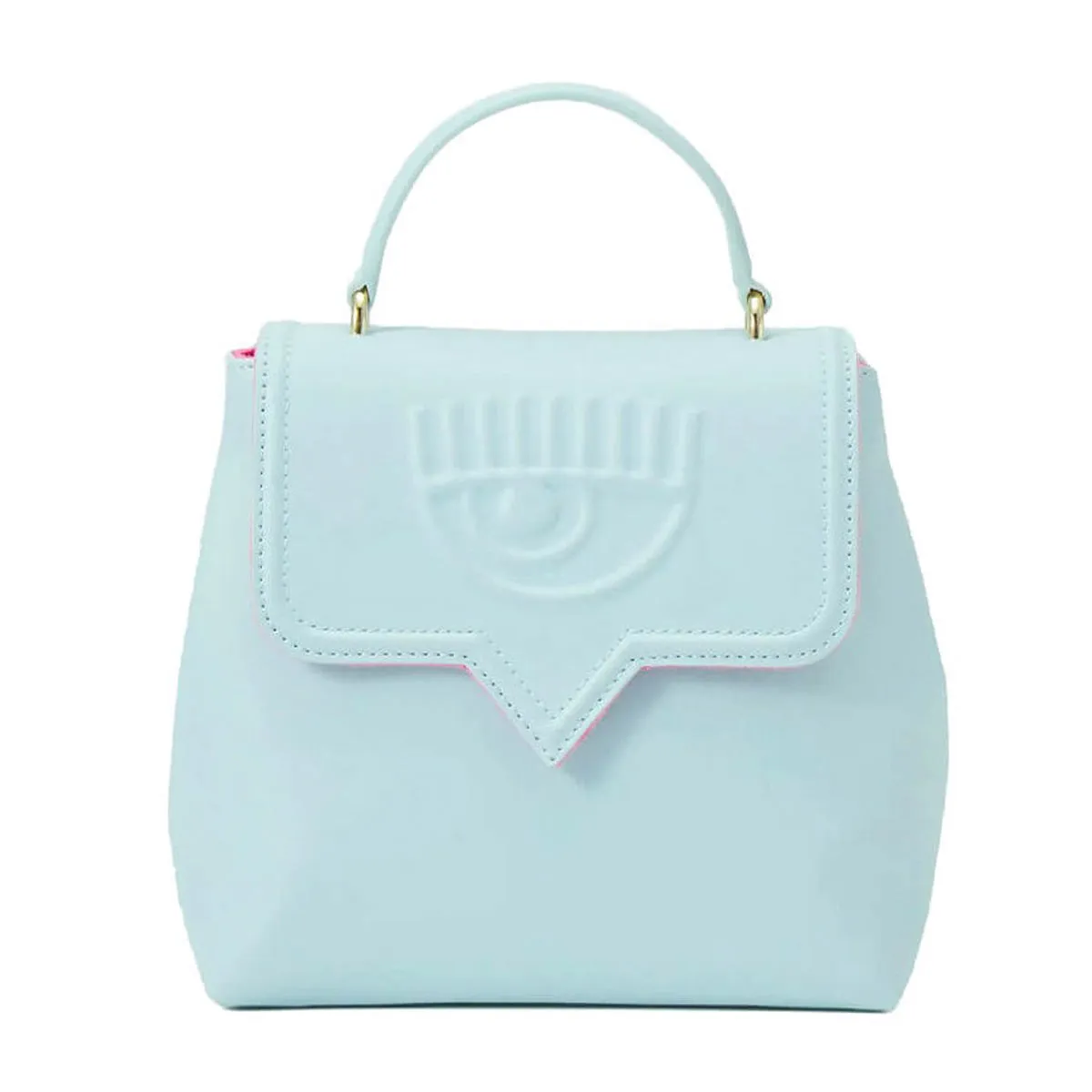 Chiara Ferragni Eyelike Small Top Handle Backpack