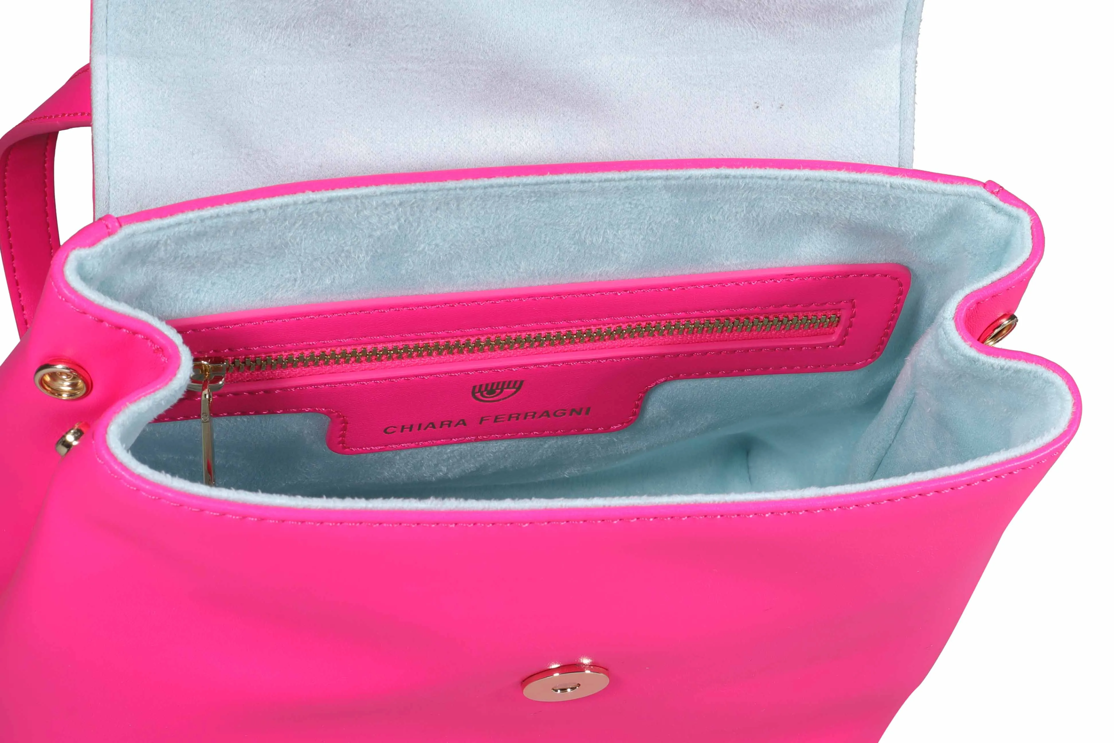 Chiara Ferragni Eyelike Small Top Handle Backpack