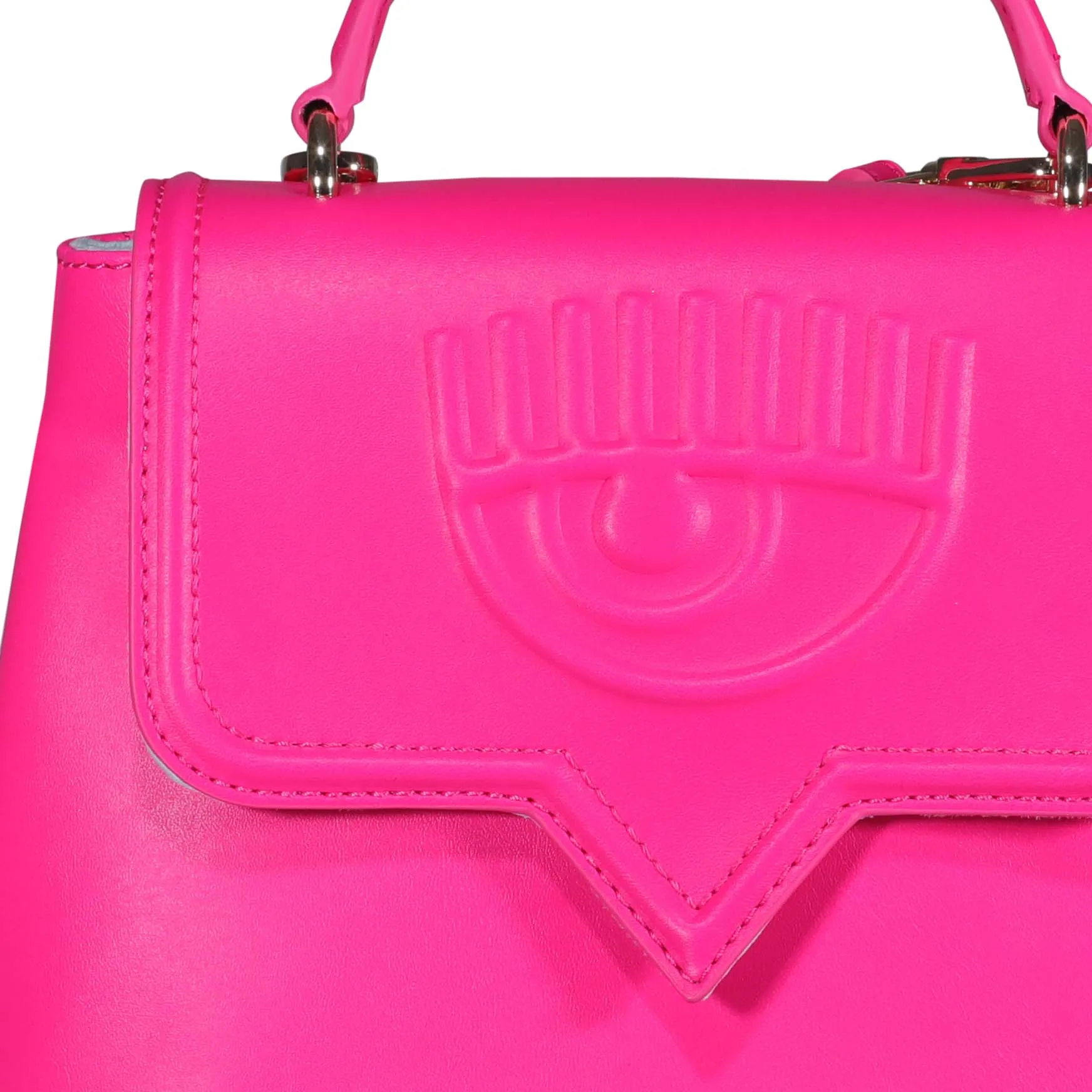 Chiara Ferragni Eyelike Small Top Handle Backpack
