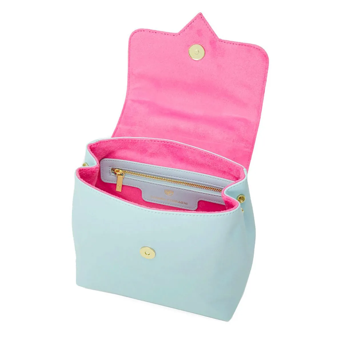 Chiara Ferragni Eyelike Small Top Handle Backpack