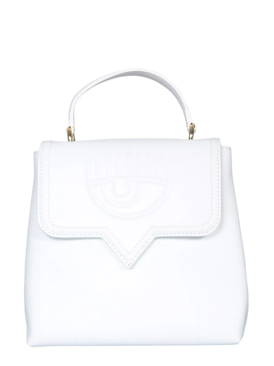 Chiara Ferragni Eyelike Small Top Handle Backpack