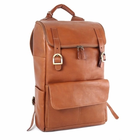 Colombian Leather Laptop Rucksack
