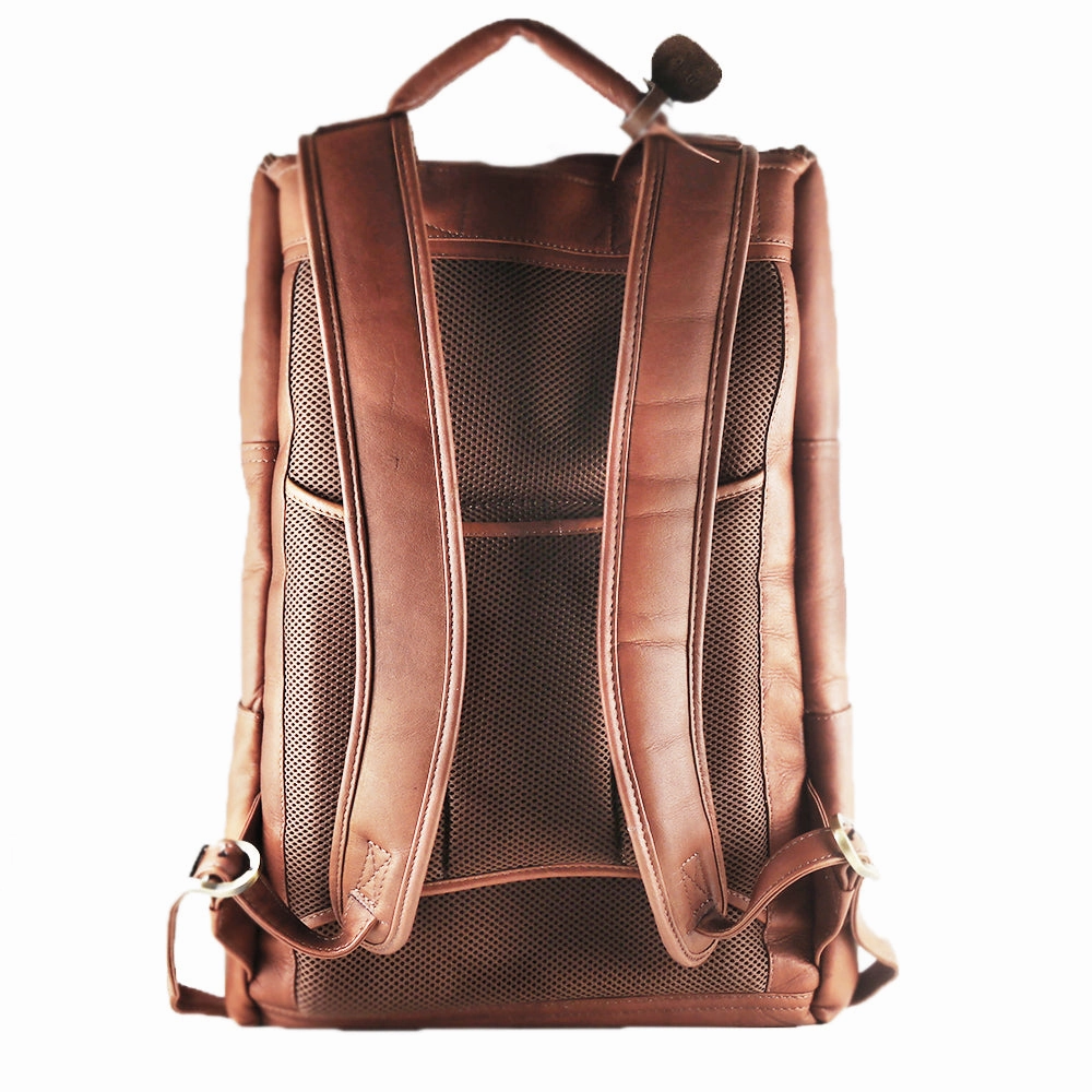 Colombian Leather Laptop Rucksack