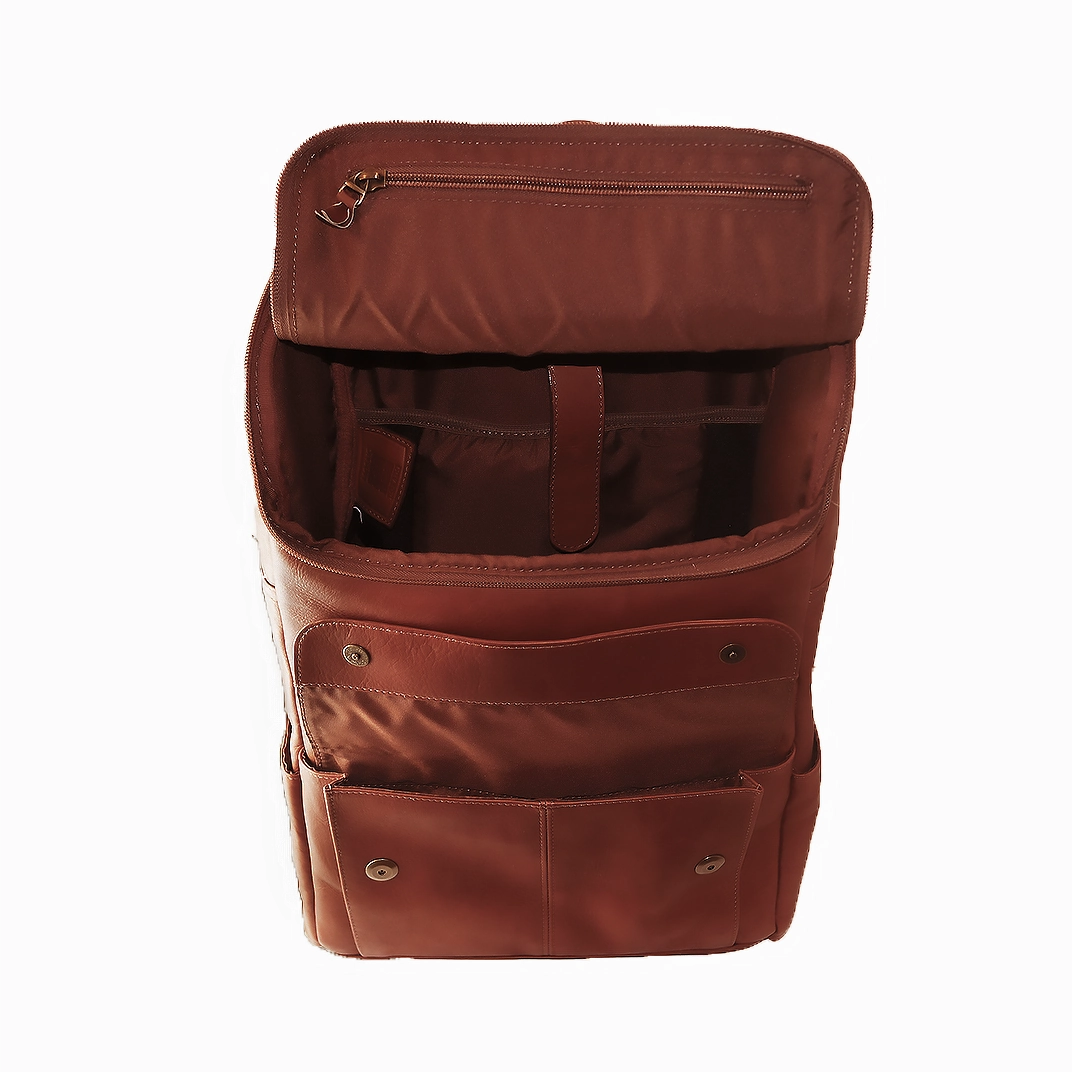 Colombian Leather Laptop Rucksack