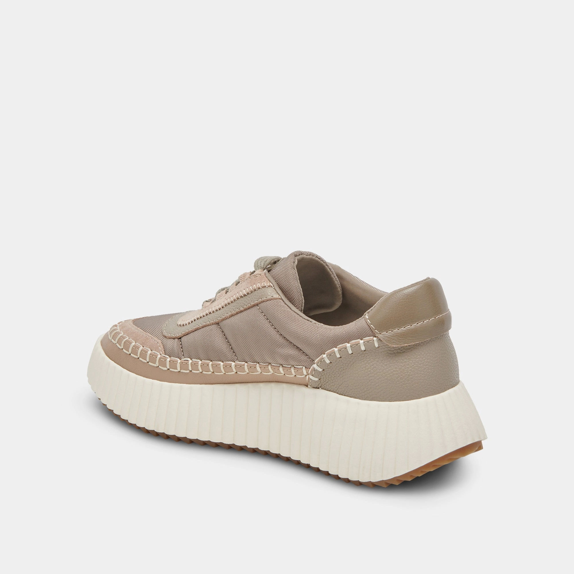 DOLEN NYLON SNEAKERS DK TAUPE NYLON