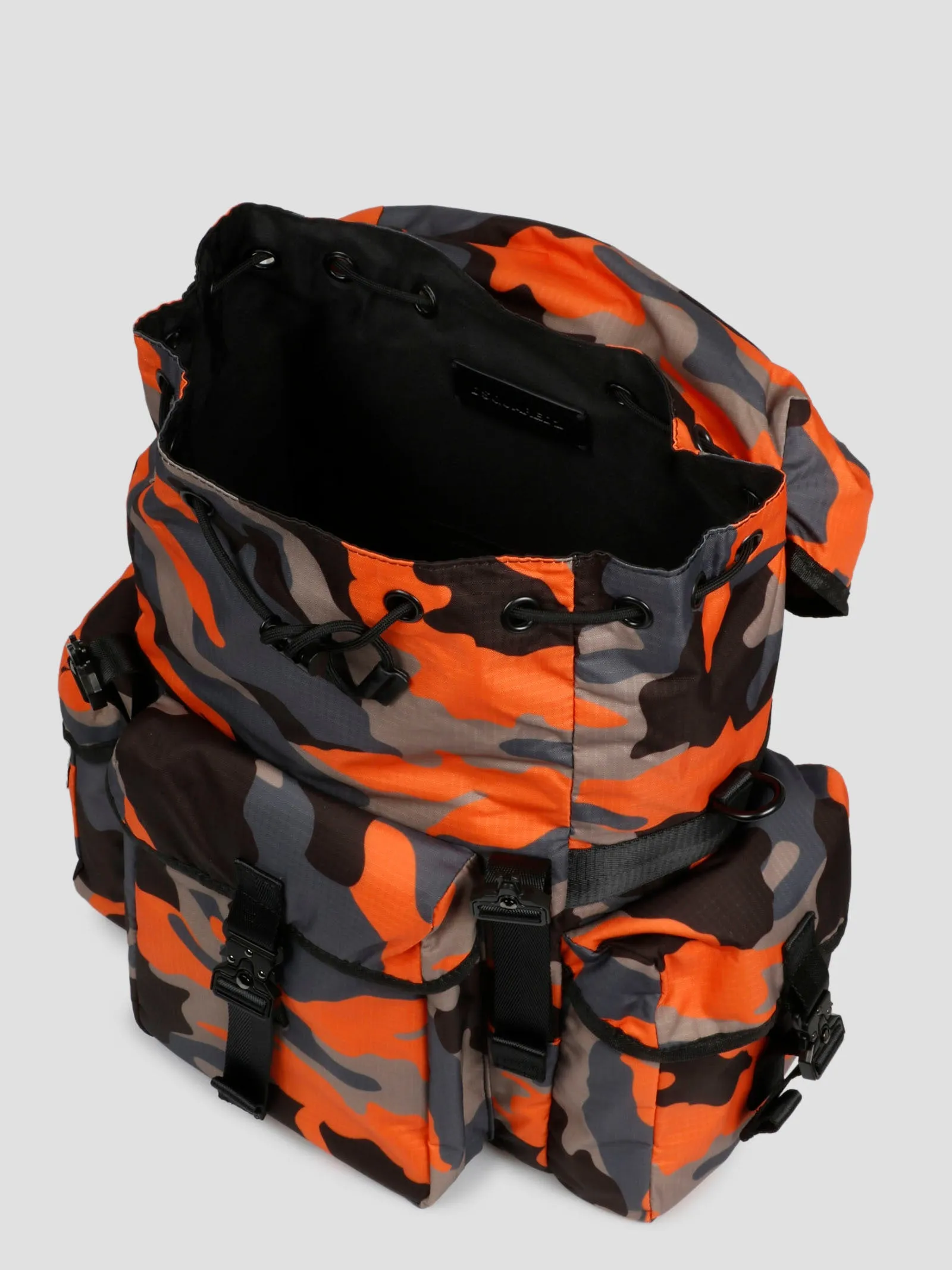 Dsquared2 Ceresio 9 Camouflage-Print Drawstring Backpack