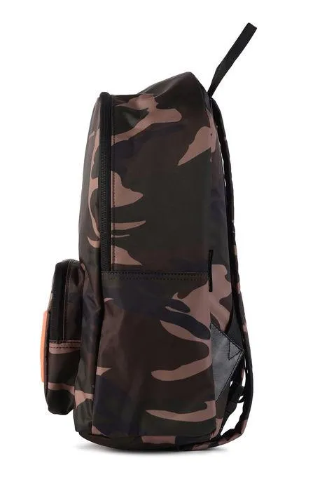 Dsquared2 Kids Logo Printed Camouflage Backpack