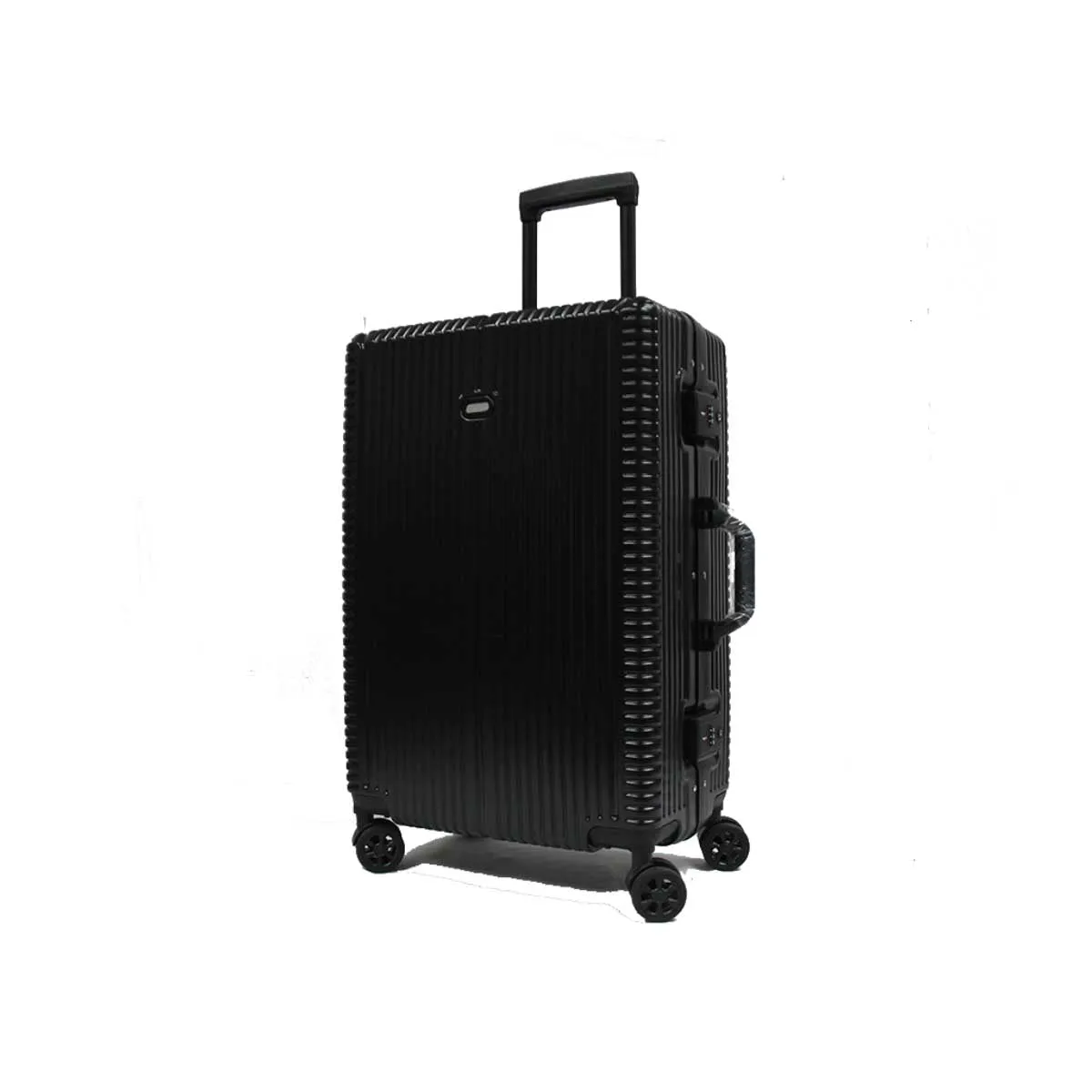 Elegant Polycarbonate Aluminium Frame Luggage with 8 Spinner Wheels Safe Skies TSA Lock