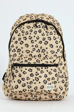 Girls Animal Print Backpack