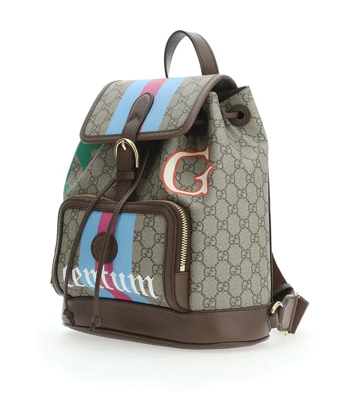 Gucci Logo Detailed Drawstring Backpack