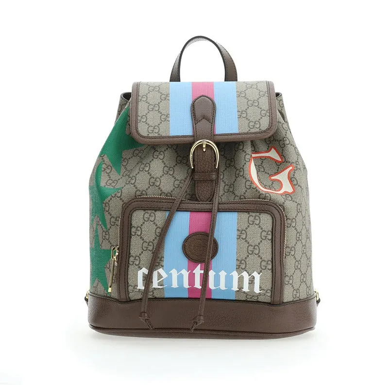 Gucci Logo Detailed Drawstring Backpack