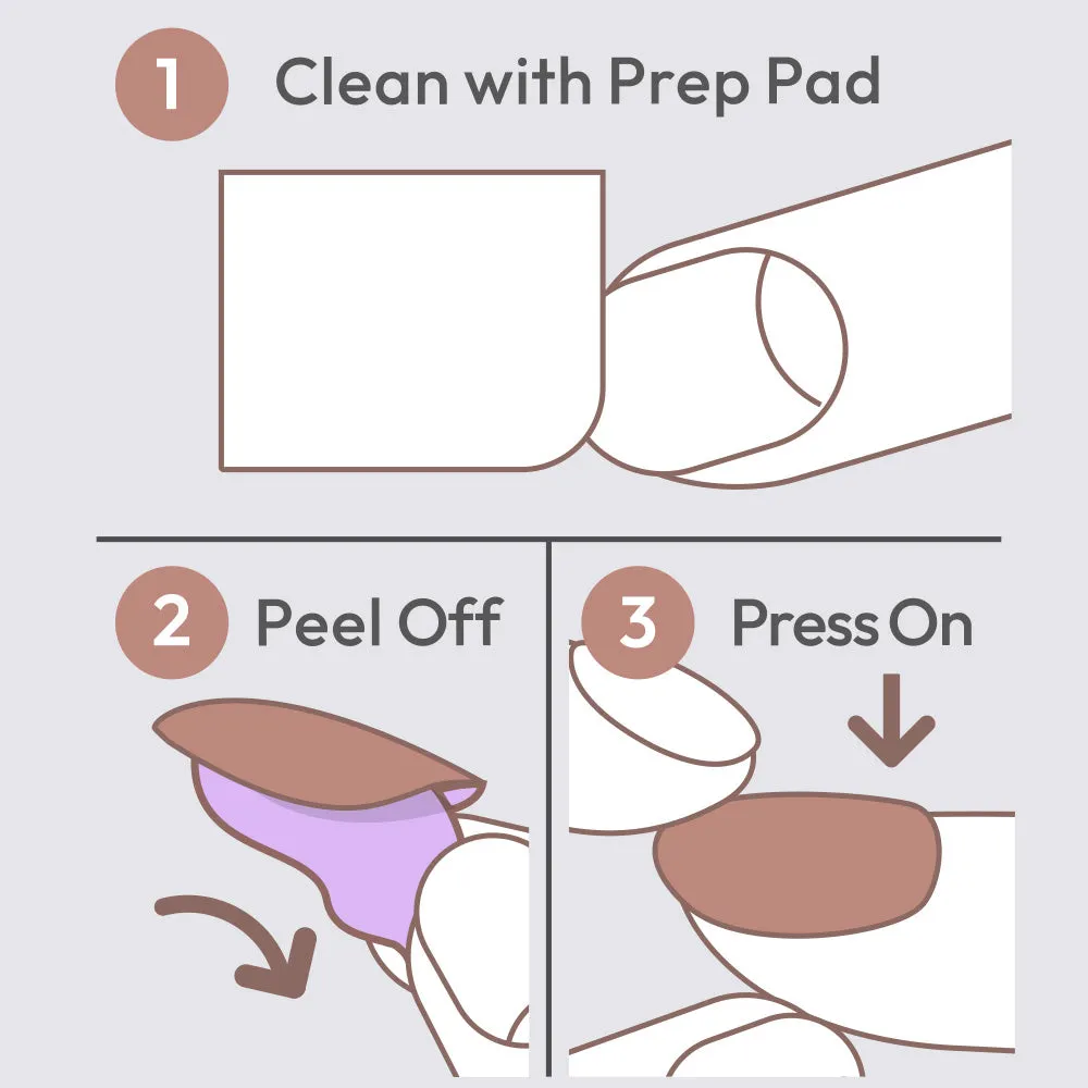 Impress The No Glue Mani Improved Adhesive Peel & Press Nails [IMM03Y0]