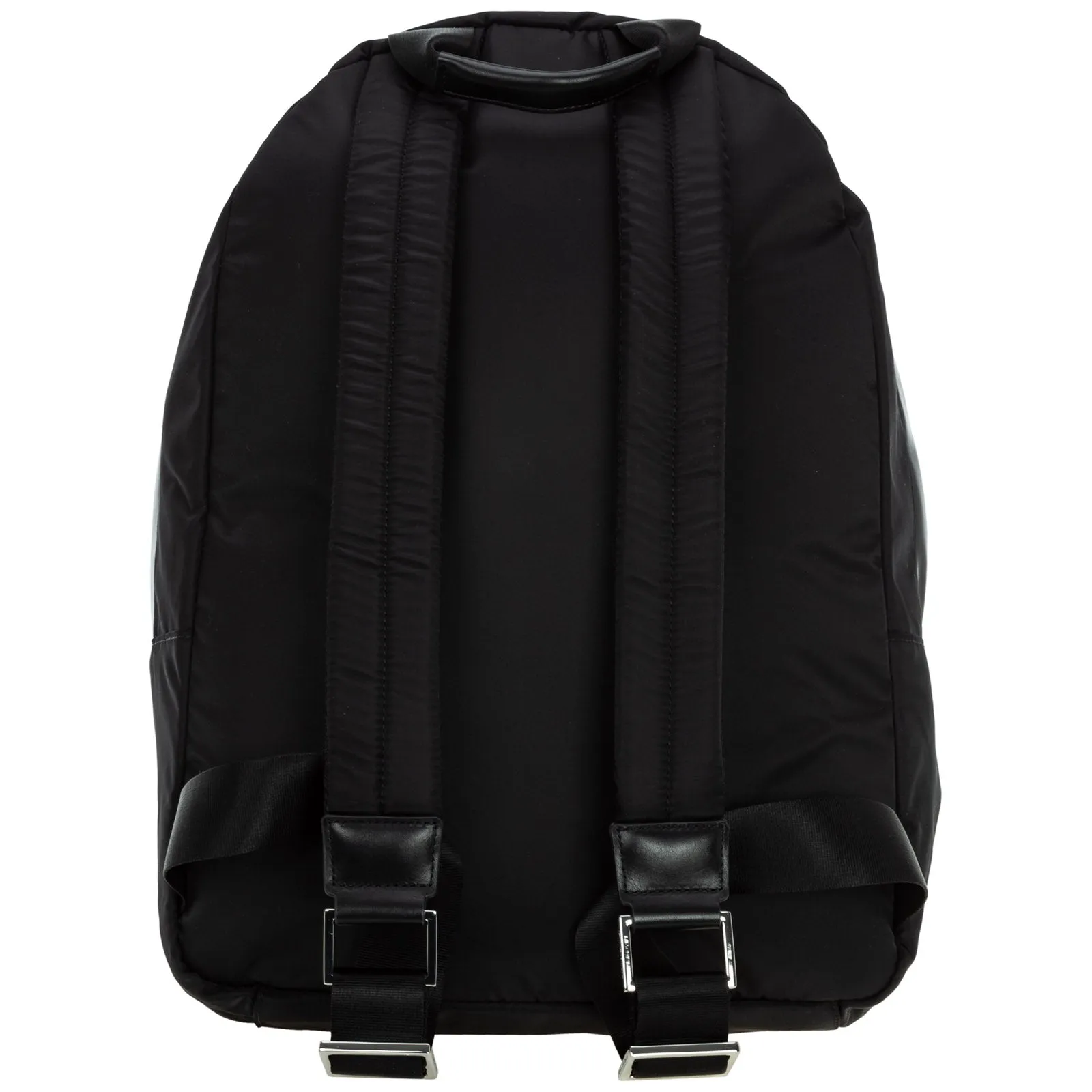 Karl Lagerfeld Logo Print Front-Zip Backpack