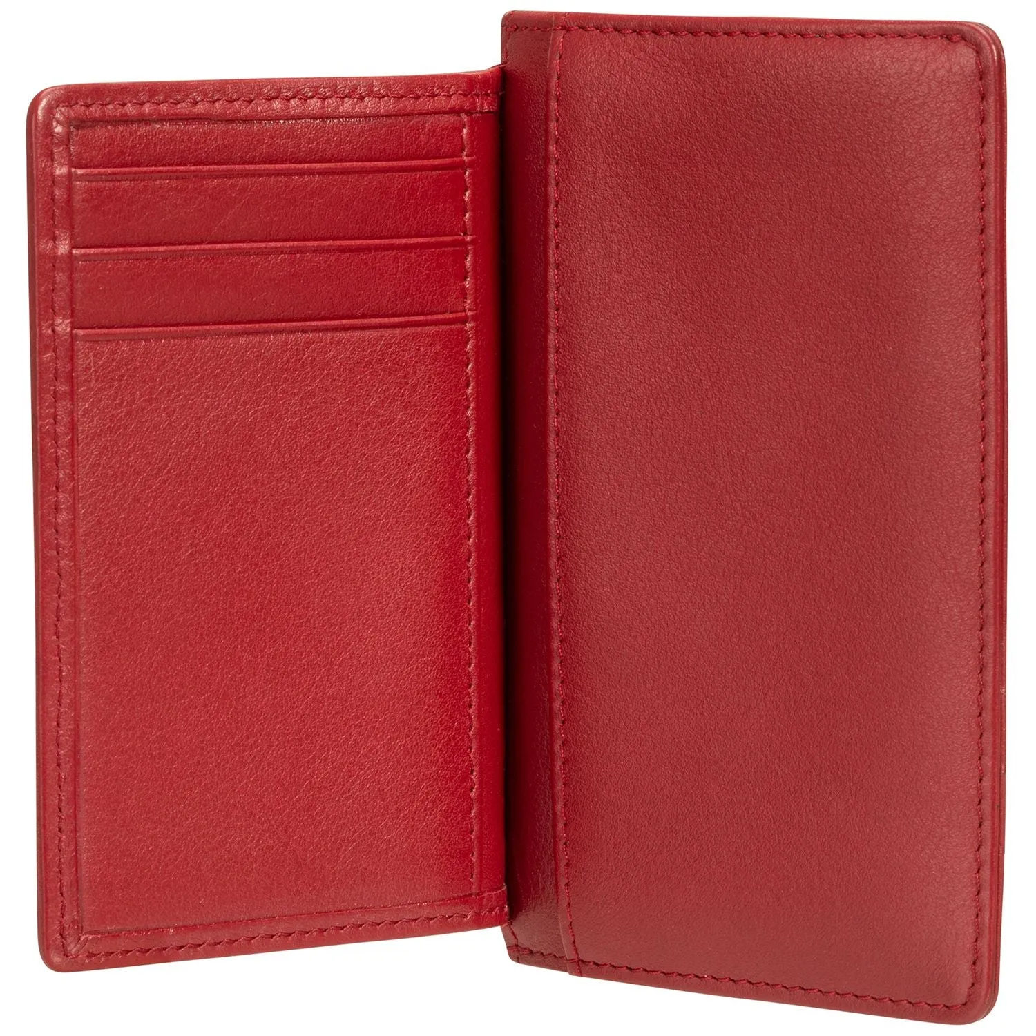 Mancini BASKET WEAVE RFID Secure Card Case and Coin Pocket