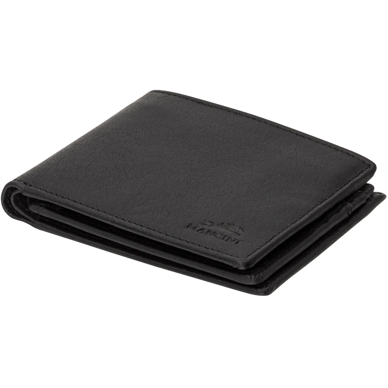 Mancini BUFFALO RFID Secure Center Wing Billfold