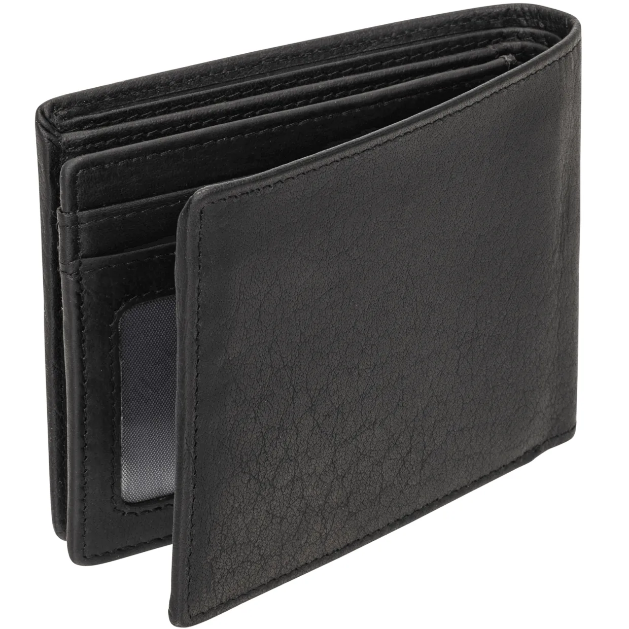 Mancini BUFFALO RFID Secure Center Wing Billfold